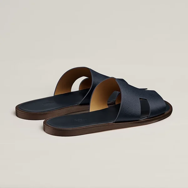 Hermes Izmir Sandal Men Shoes Marine - Image 3