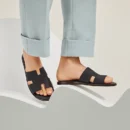 Hermes Izmir Sandal Men Shoes Marine