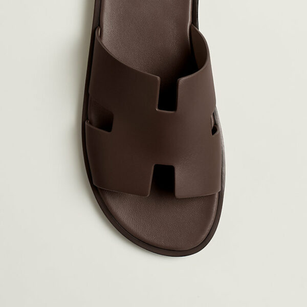 Hermes Izmir Sandal Men Shoes Moka - Image 5