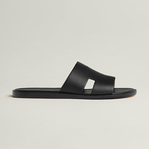 Hermes Izmir Sandal Men Shoes Noir - Image 3