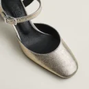 Hermes Kamilla 60 Pump - Platine / Gris Argenté