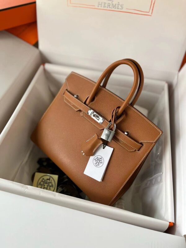 Hermes Kelly 25 Silver Hardware - Image 2