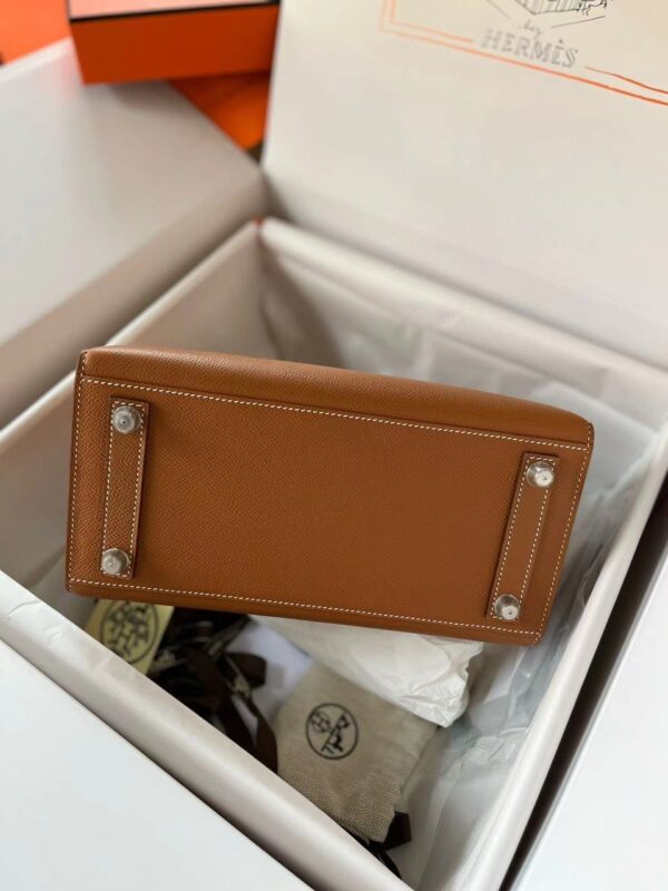 Hermes Kelly 25 Silver Hardware - Image 4