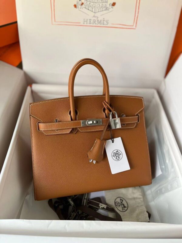 Hermes Kelly 25 Silver Hardware