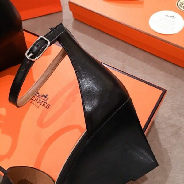 Hermes Legend SandalsSpring /Summer Collection, Noir - Image 5