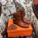 Hermes Neo Ankle BootsFall /Winter 2018 Collection, Cognac