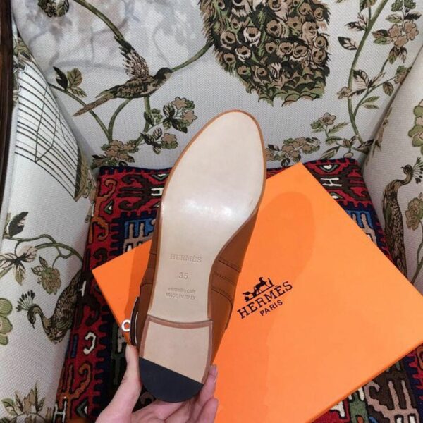 Hermes Neo Ankle BootsFall /Winter 2018 Collection, Cognac - Image 9