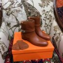 Hermes Neo Ankle BootsFall /Winter 2018 Collection, Cognac