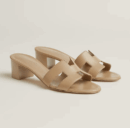 Hermes Oasis Sandal - Beige Lin