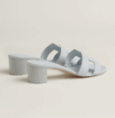 Hermes Oasis Sandal - Bleu Glacier