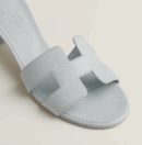 Hermes Oasis Sandal - Bleu Glacier
