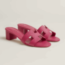 Hermes Oasis Sandal - Rose Bougainvillier