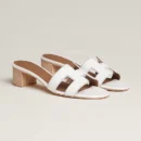 Hermes Oasis Sandal Blanc
