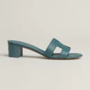 Hermes Oasis Sandal Bleu Pinede