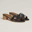Hermes Oasis Sandal Noir
