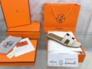 Hermes Oran Sandal Beige