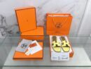 Hermes Oran Sandal Cream