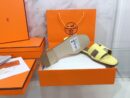 Hermes Oran Sandal Cream