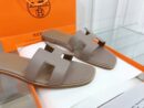 Hermes Oran Sandal Grey