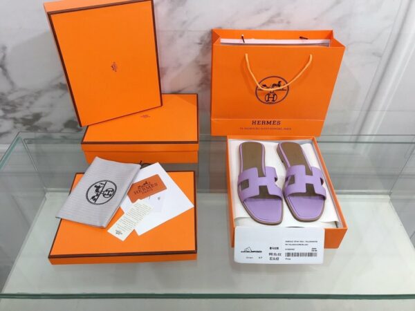 Hermes Oran Sandal Jade