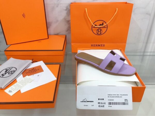 Hermes Oran Sandal Jade - Image 4