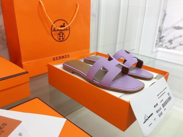 Hermes Oran Sandal Jade - Image 5