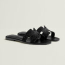 Hermes Oran Sandal Noir