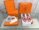 Hermes Oran Sandal Pink