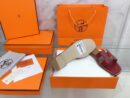 Hermes Oran Sandal Red