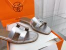 Hermes Oran Sandal Silver