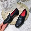 Hermes Paris Womens LoaferSpring/Summer Collection Black