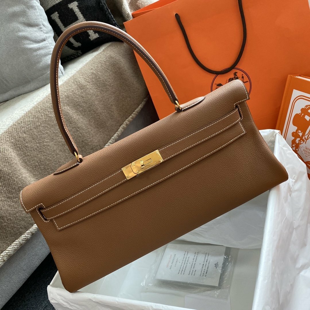 Hermes Shoulder Kelly CK37 42cm Brown