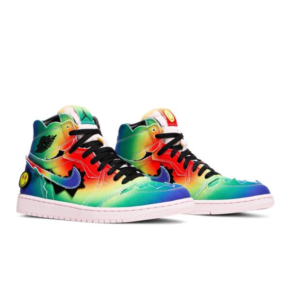 J. Balvin x Air Jordan 1 Retro OG High 'Colores Y Vibras' DC3481-900 - Image 8