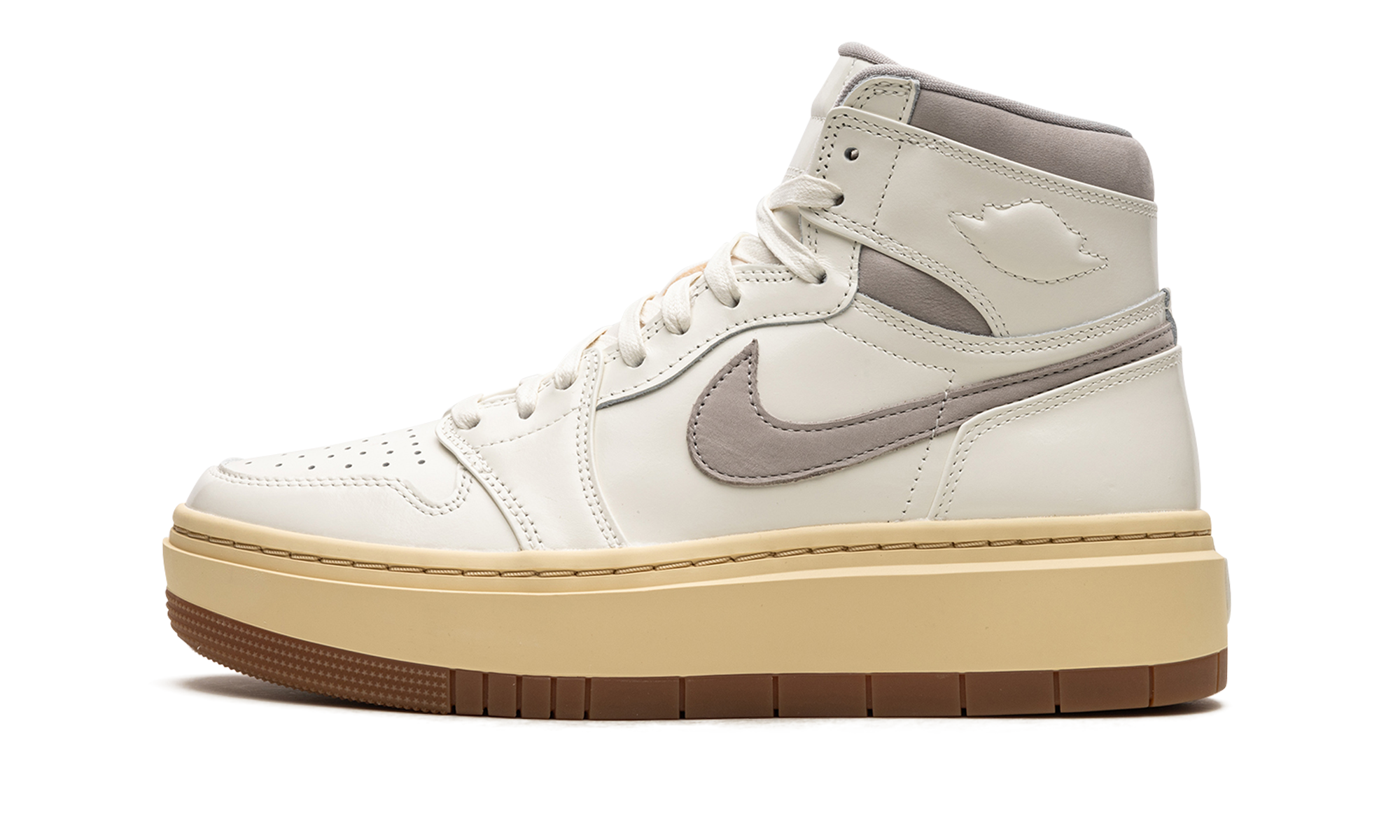 JORDAN 1 ELEVATE HIGH SE WMNS "Sail/Pale Vanilla/Gum Medium Brown/College Grey"