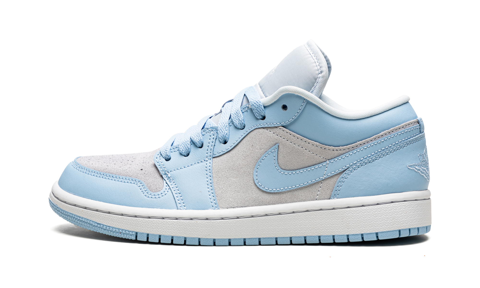 JORDAN 1 LO WMNS "Football Grey Aluminum"