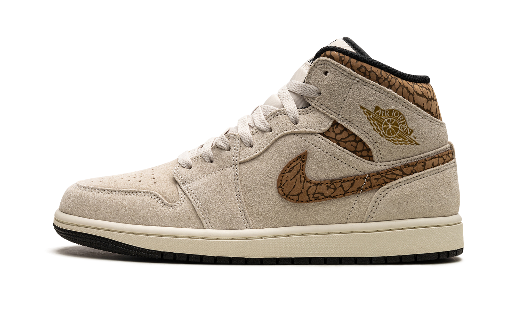 Jordan 1 Mid "Brown Elephant"