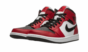 Jordan 1 Mid Chicago Black Toe 554724