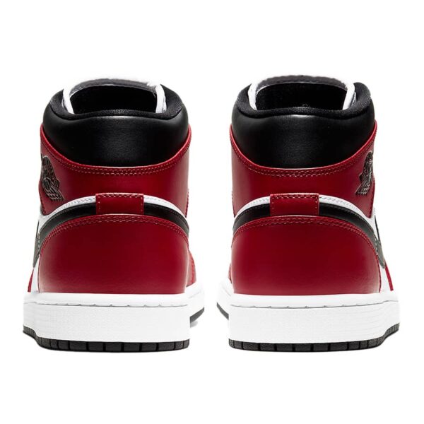Jordan 1 Mid Chicago Black Toe 554724 - Image 2