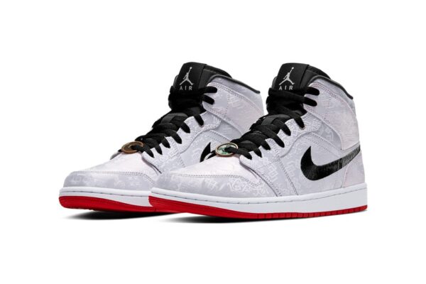 Jordan 1 Mid Clot Fearless - Image 4