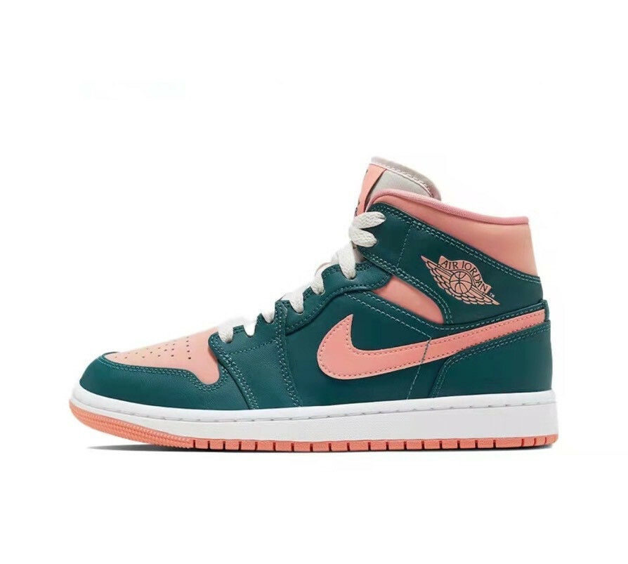 Jordan 1 Mid Dark Teal Green Men's Size 7 - 12 US, Women's Size 5.5 - 10 US