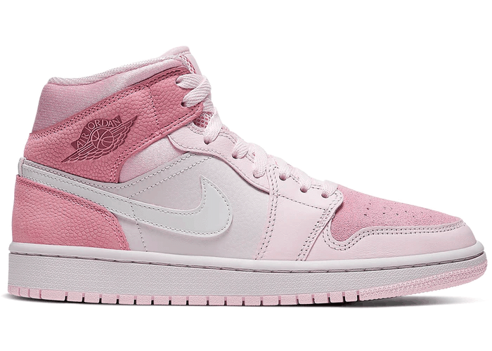 Jordan 1 Mid Digital Pink CW5379-600 Women's Size 5.5 - 10 US