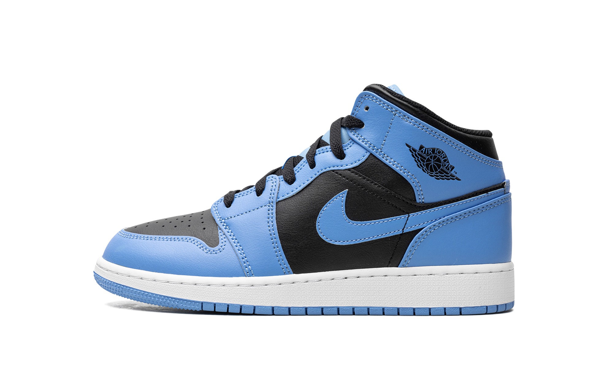 Jordan 1 Mid GS "University Blue"