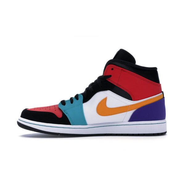 Jordan 1 Mid Multicolor 554724 - Image 5
