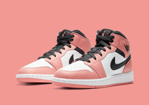 Jordan 1 Mid Pink Quartz 555112 - Image 3