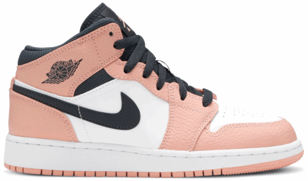 Jordan 1 Mid Pink Quartz 555112 - Image 4