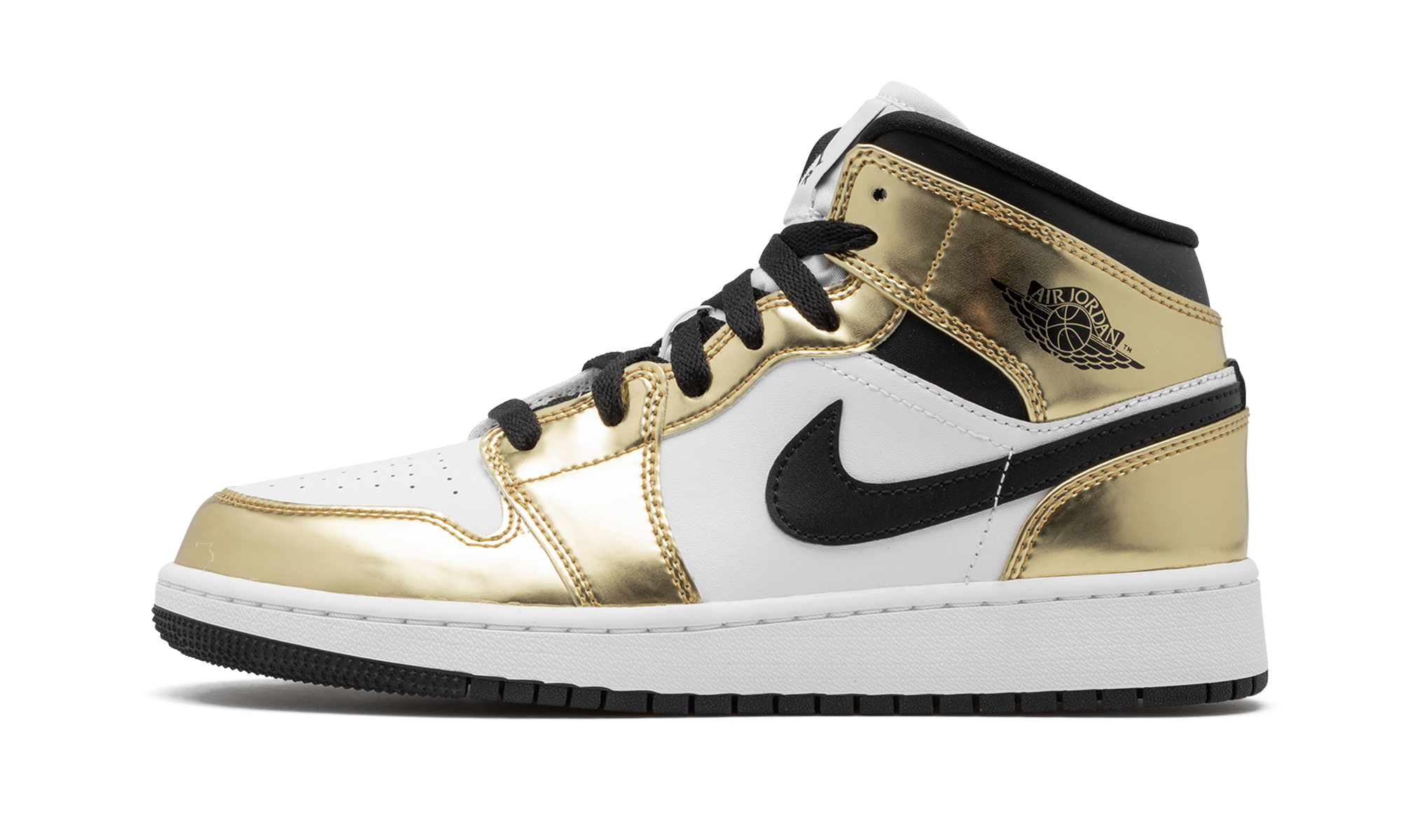 Jordan 1 Mid SE GS "Metallic Gold"