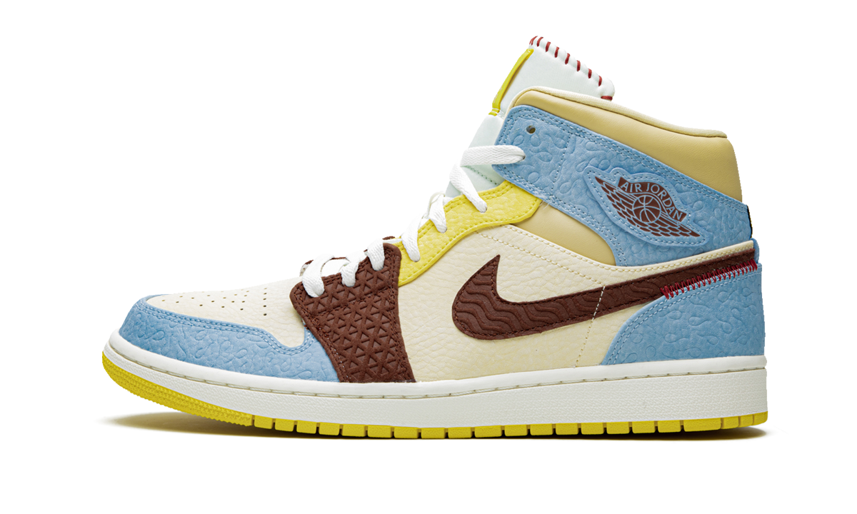 Jordan 1 Mid SE "Maison Chateau Rouge Fearless"