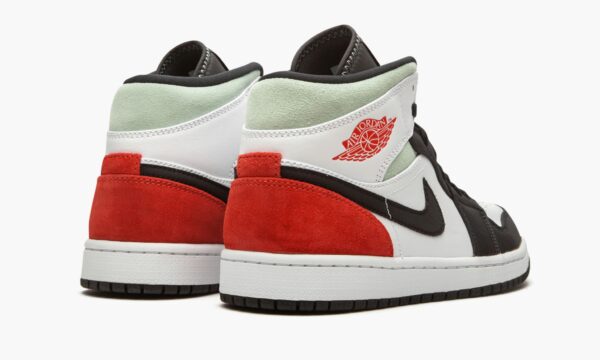 Jordan 1 Mid SE Red Grey Black Toe - Image 4