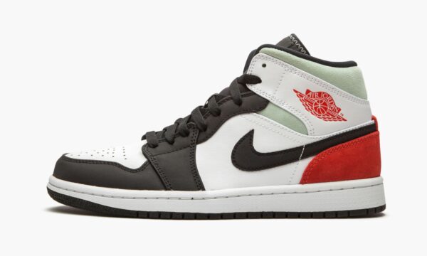 Jordan 1 Mid SE Red Grey Black Toe - Image 2