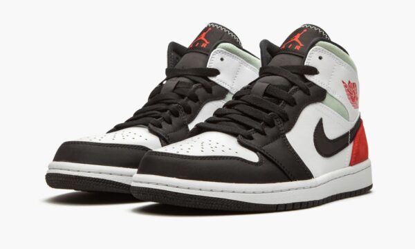 Jordan 1 Mid SE Red Grey Black Toe - Image 3